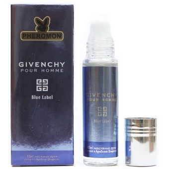 Масляные духи с феромонами Givenchy Pour Homme Blue Label 10 мл