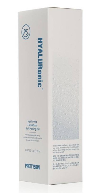 Мягкая пилинг-скатка для лица и тела с гиалуроновой кислотой Pretty Skin Hyaluronic Face & Body Soft Peeling Gel 150 мл Мягкая пилинг-скатка для лица и тела с гиалуроновой кислотой Pretty Skin Hyaluronic Face & Body Soft Peeling Gel 150 мл
