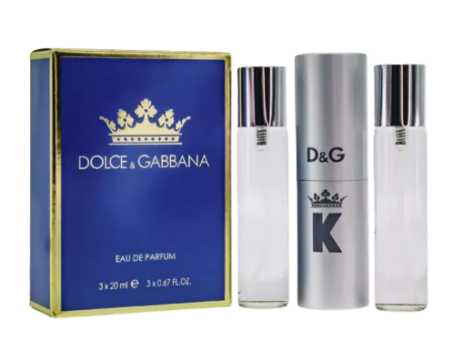 Набор Мини 3x20 мл - Dolce & Gabbana K For Men