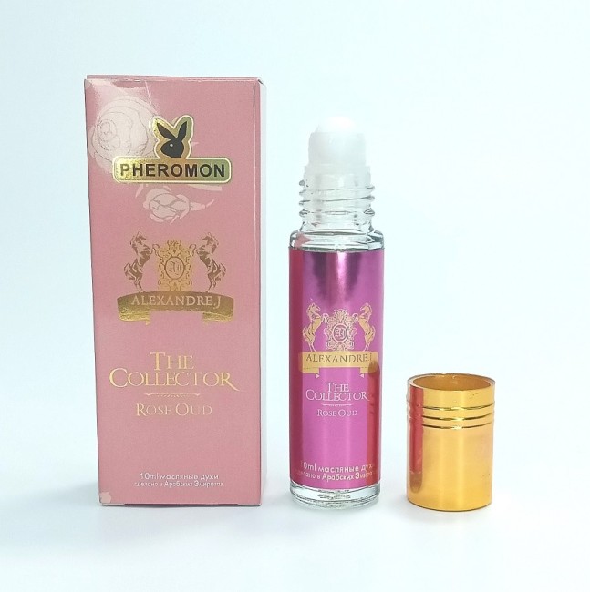 Масляные духи с феромонами Alexandre.J Rose Oud 10ml