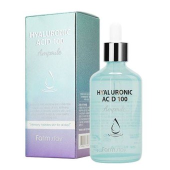 Ампульная сыворотка с гиалуроновой кислотой FarmStay Hyaluronic Acid 100 Ampoule 100 мл Ампульная сыворотка с гиалуроновой кислотой FarmStay Hyaluronic Acid 100 Ampoule 100 мл