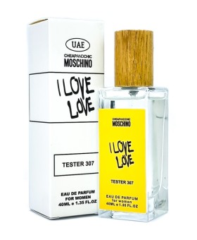 Тестер 40 мл UAE № 307 Moschino Cheap & Chic I Love Love Тестер 40 мл UAE № 307 Moschino Cheap & Chic I Love Love