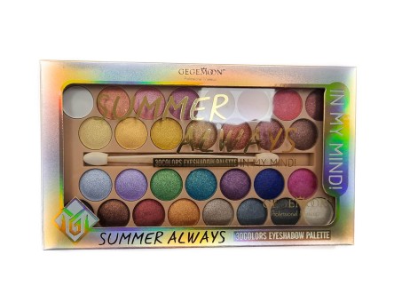 Палетка теней Gegemoon Summer Always In My Mind 30 цв