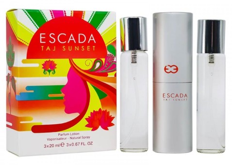 Набор Мини 3x20 мл - Escada Taj Sunset