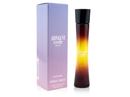 Парфюмерная вода Giorgio Armani Code Satin 75 мл Парфюмерная вода Giorgio Armani Code Satin 75 мл