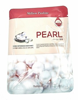 Тканевая маска с экстрактом жемчуга Million Pauline Pearl