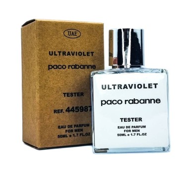 Мини-Тестер Paco Rabanne Ultraviolet For Men 50 мл (ОАЭ)
